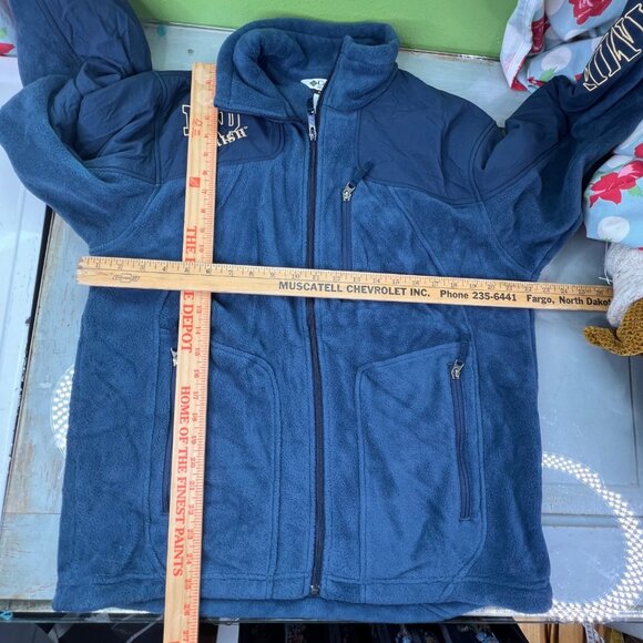 Columbia Jacket Size Medium Full Zip NCAA Notre Dame Fighting Irish Athleisure - Picture 8 of 9